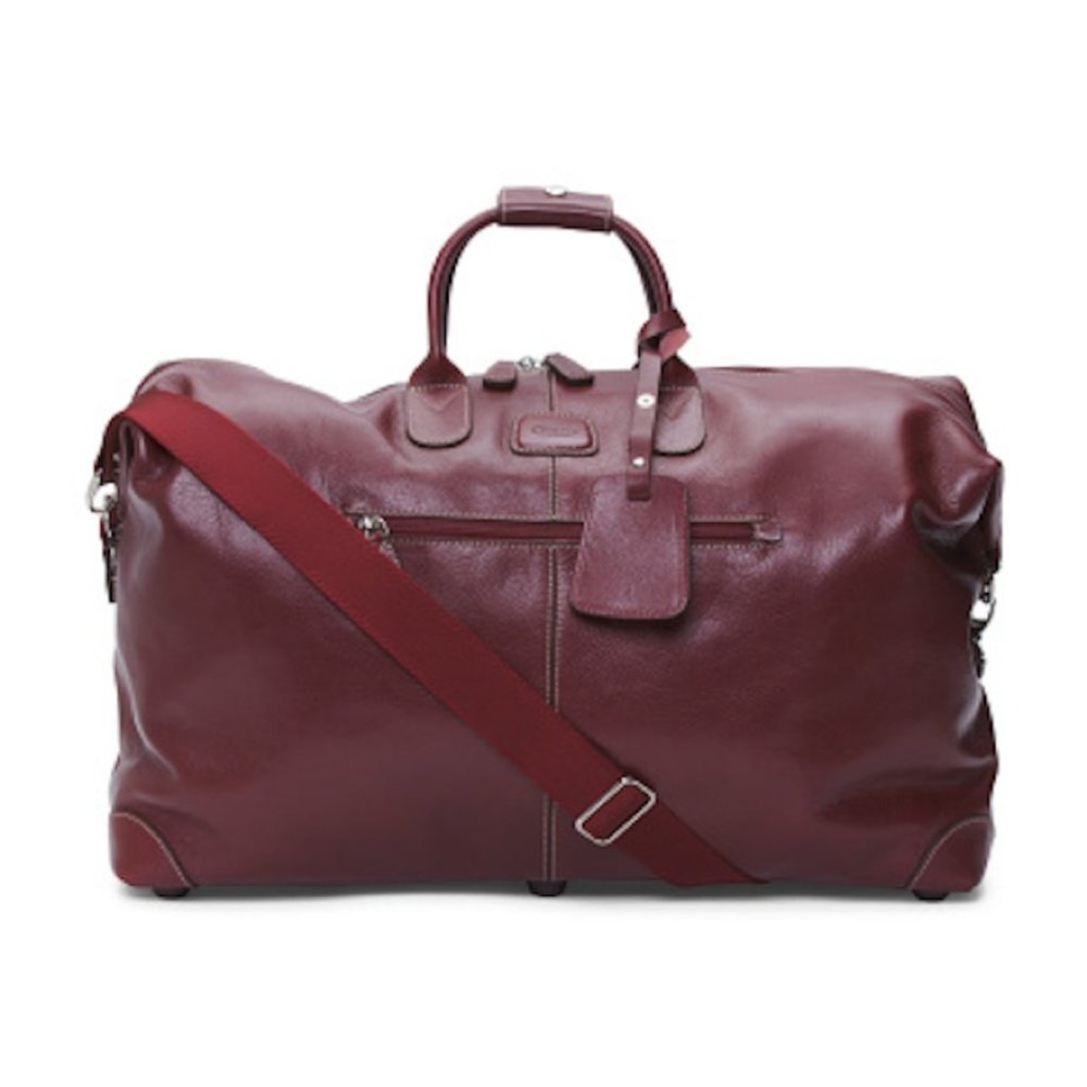 Brics Life Pelle 22" Cargo Leather Duffel Bag